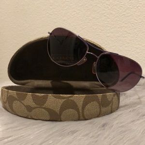 Coach Aviator Sunglasses